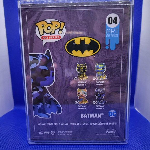 DC Batman (Black & Navy) Art Series Target Exclusive Funko Pop - Picture 3 of 7